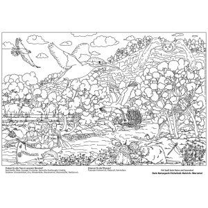 Ausmalbild Werratal