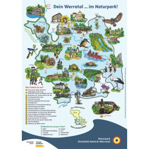 Kinderkarte Werratal