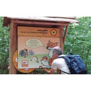 Eröffnung Pirschpfad Dieterode 2022 - Suchspiel